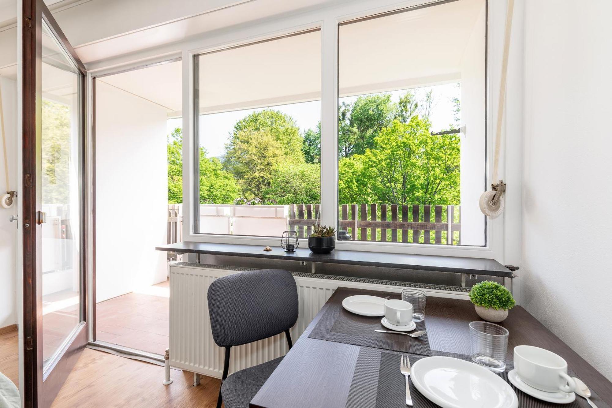 Apartment Weitblick - 7. Stock Bad Reichenhall Buitenkant foto